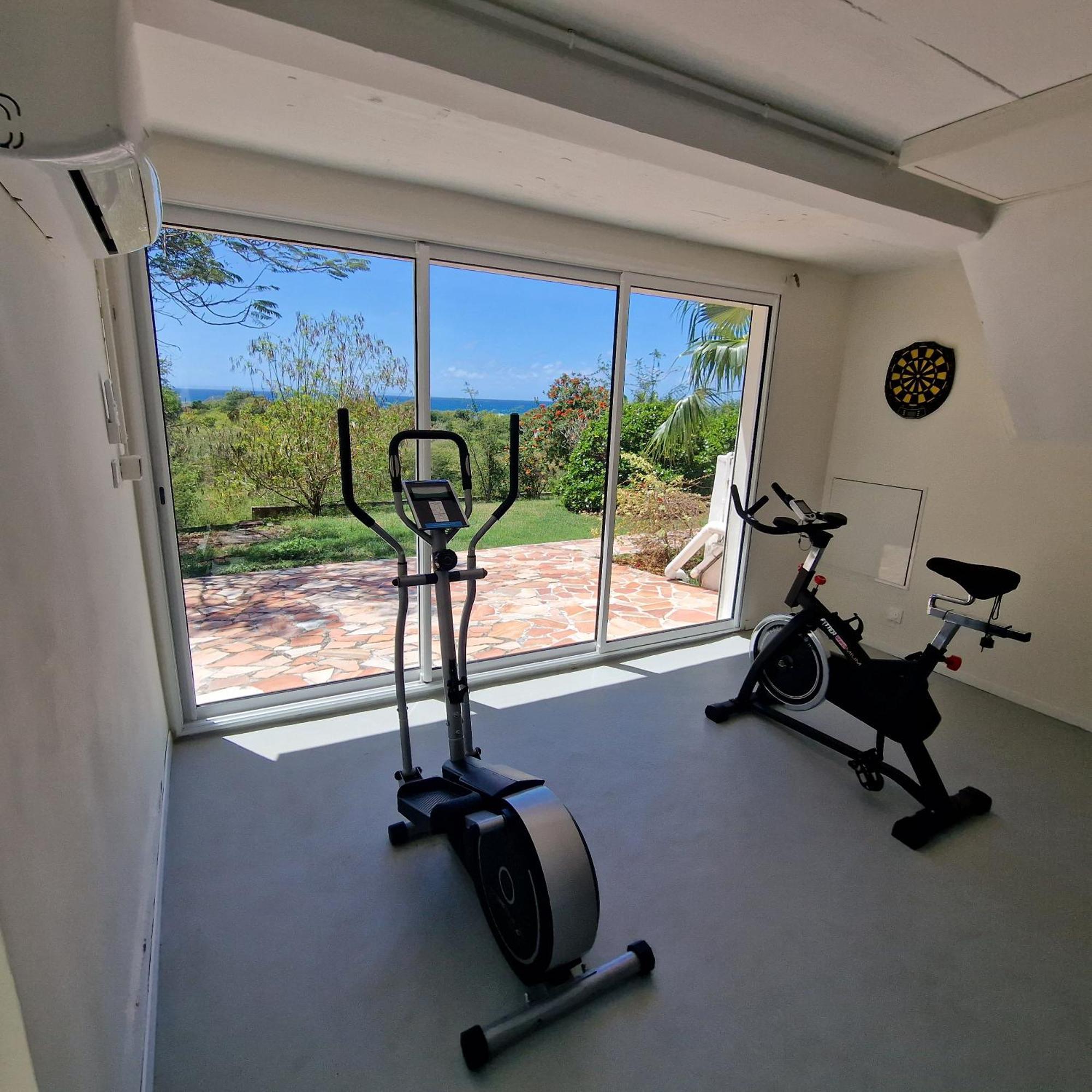 Villa Deluxe L'Hacienda Villa Vue Mer 180 Piscine Jacuzzi Proche Plage Marina Golf Pointe Des Chateaux Et Casino Jardin Clos Voyage Durable サン・フランソワ エクステリア 写真