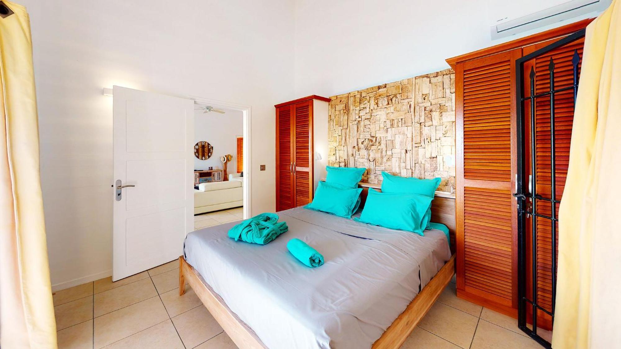 Villa Deluxe L'Hacienda Villa Vue Mer 180 Piscine Jacuzzi Proche Plage Marina Golf Pointe Des Chateaux Et Casino Jardin Clos Voyage Durable サン・フランソワ 部屋 写真
