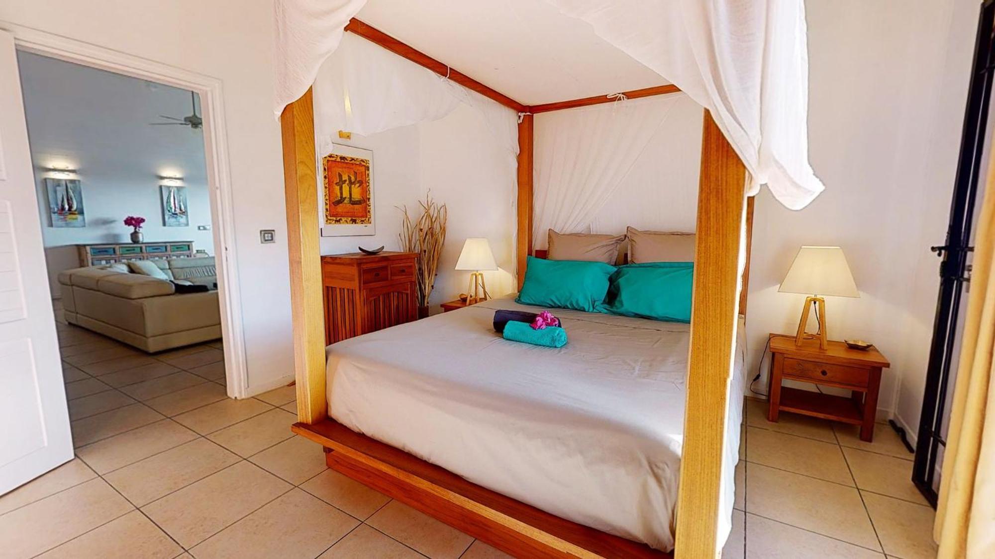 Villa Deluxe L'Hacienda Villa Vue Mer 180 Piscine Jacuzzi Proche Plage Marina Golf Pointe Des Chateaux Et Casino Jardin Clos Voyage Durable サン・フランソワ 部屋 写真