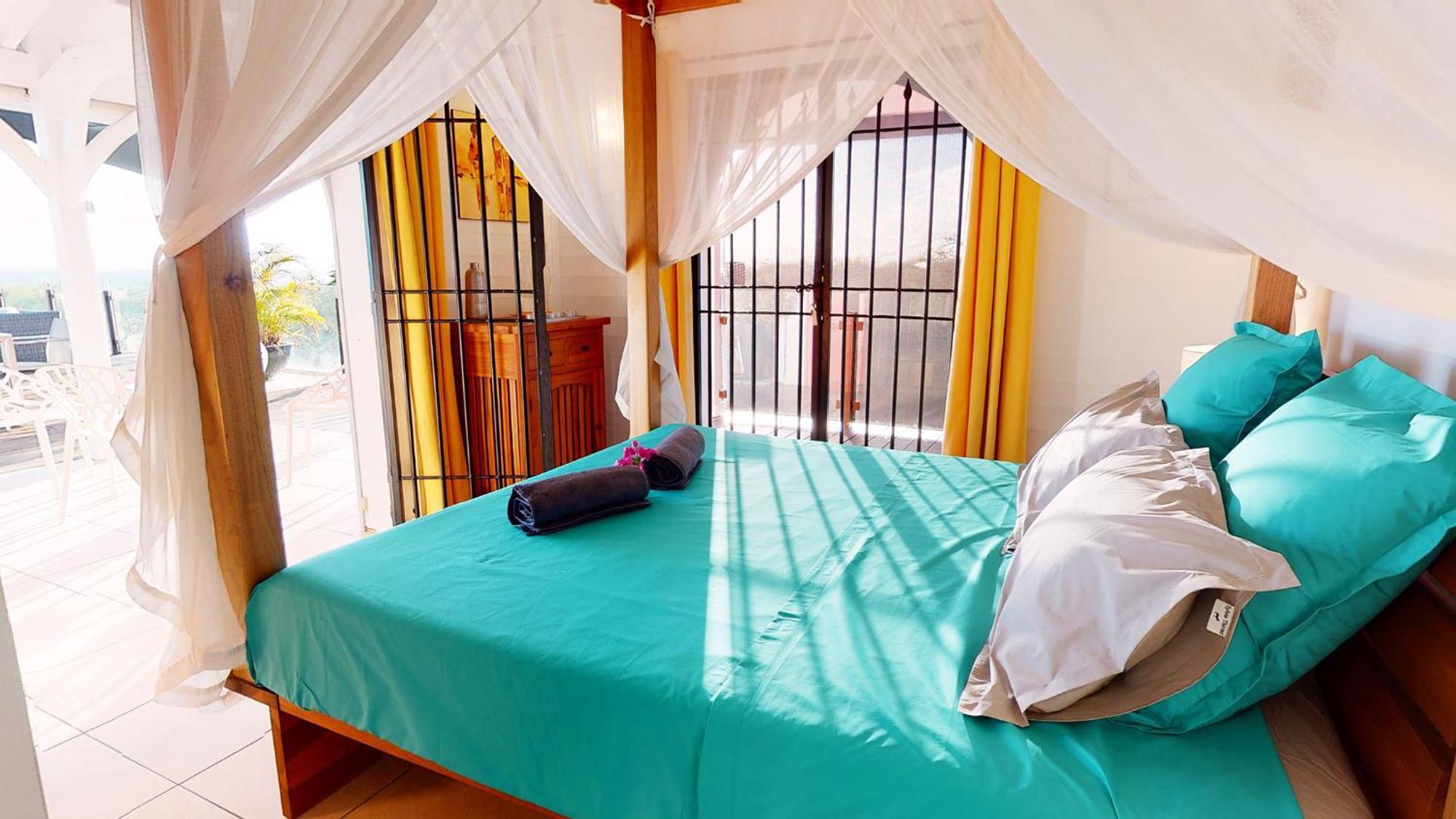 Villa Deluxe L'Hacienda Villa Vue Mer 180 Piscine Jacuzzi Proche Plage Marina Golf Pointe Des Chateaux Et Casino Jardin Clos Voyage Durable サン・フランソワ 部屋 写真