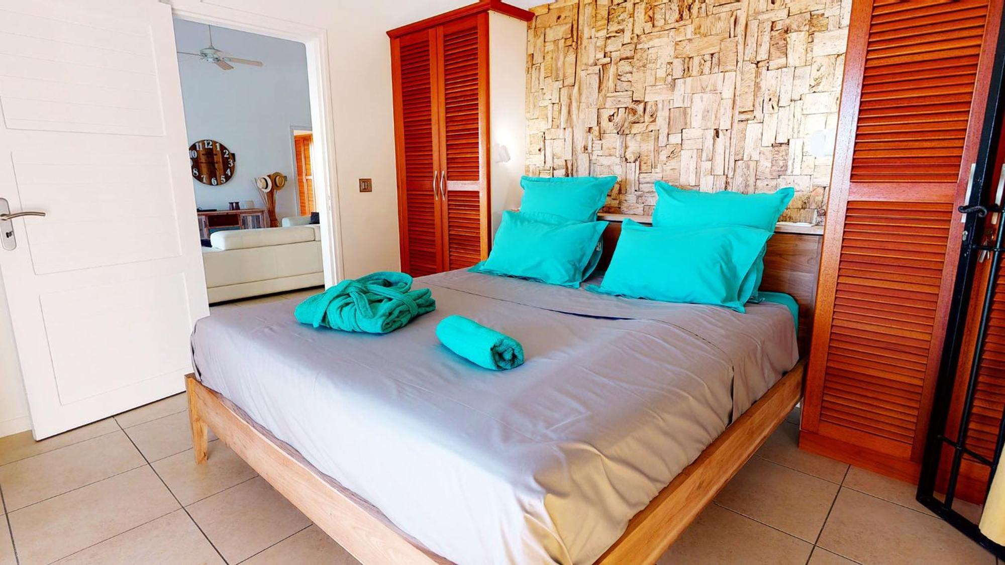 Villa Deluxe L'Hacienda Villa Vue Mer 180 Piscine Jacuzzi Proche Plage Marina Golf Pointe Des Chateaux Et Casino Jardin Clos Voyage Durable サン・フランソワ 部屋 写真